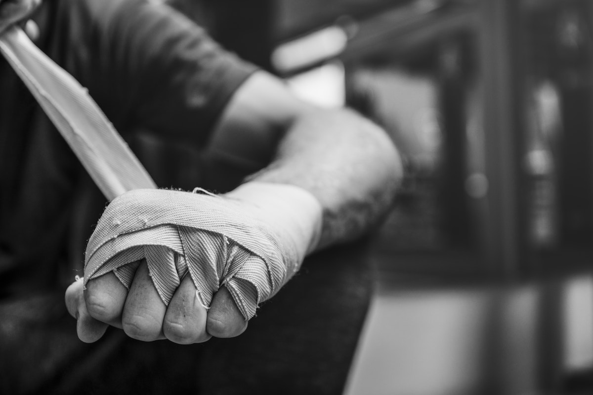 Boxer Hand Wraps Protection Knuckle Concept