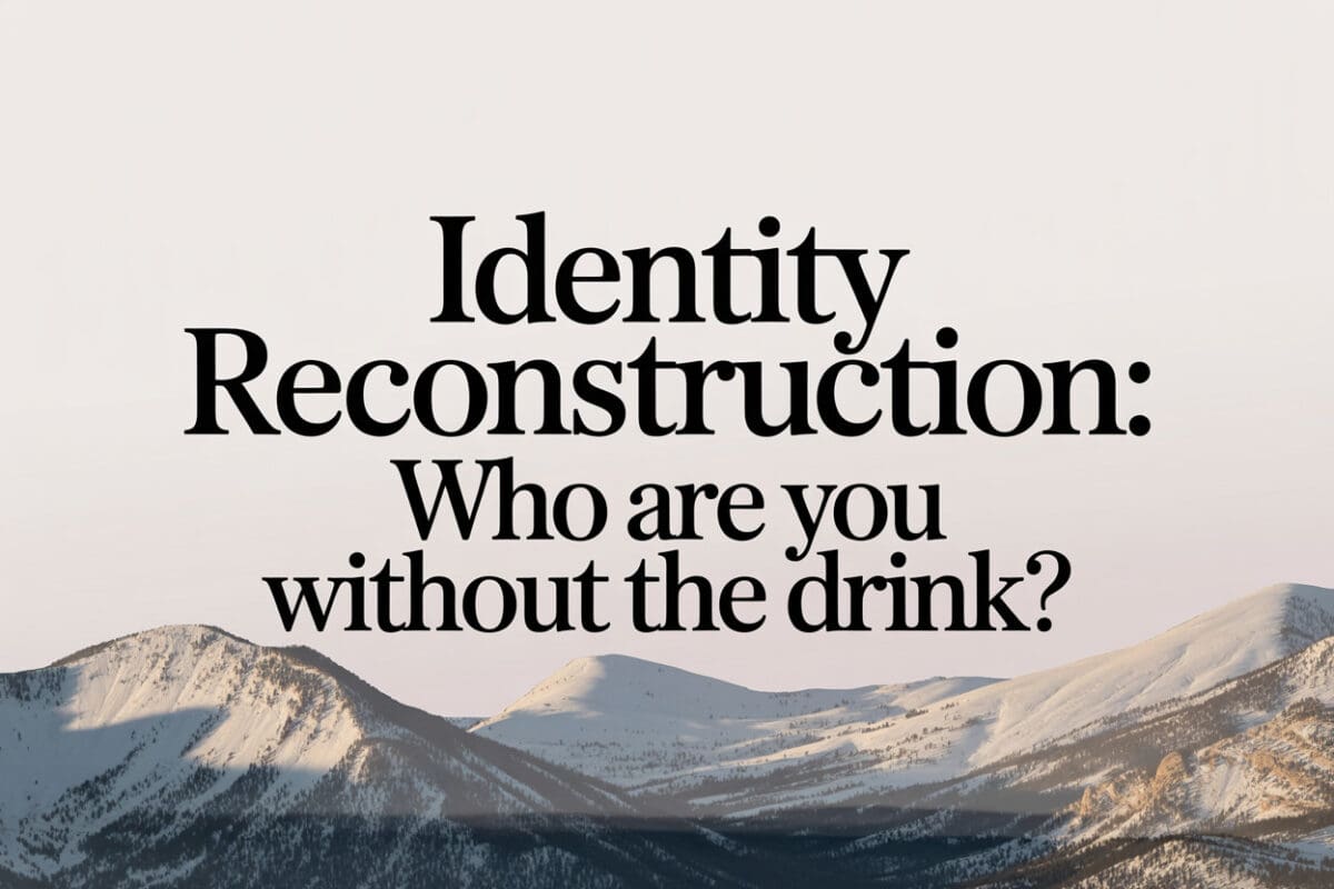 identity reconstruction in recovery reflected in a quiet Colorado landscape