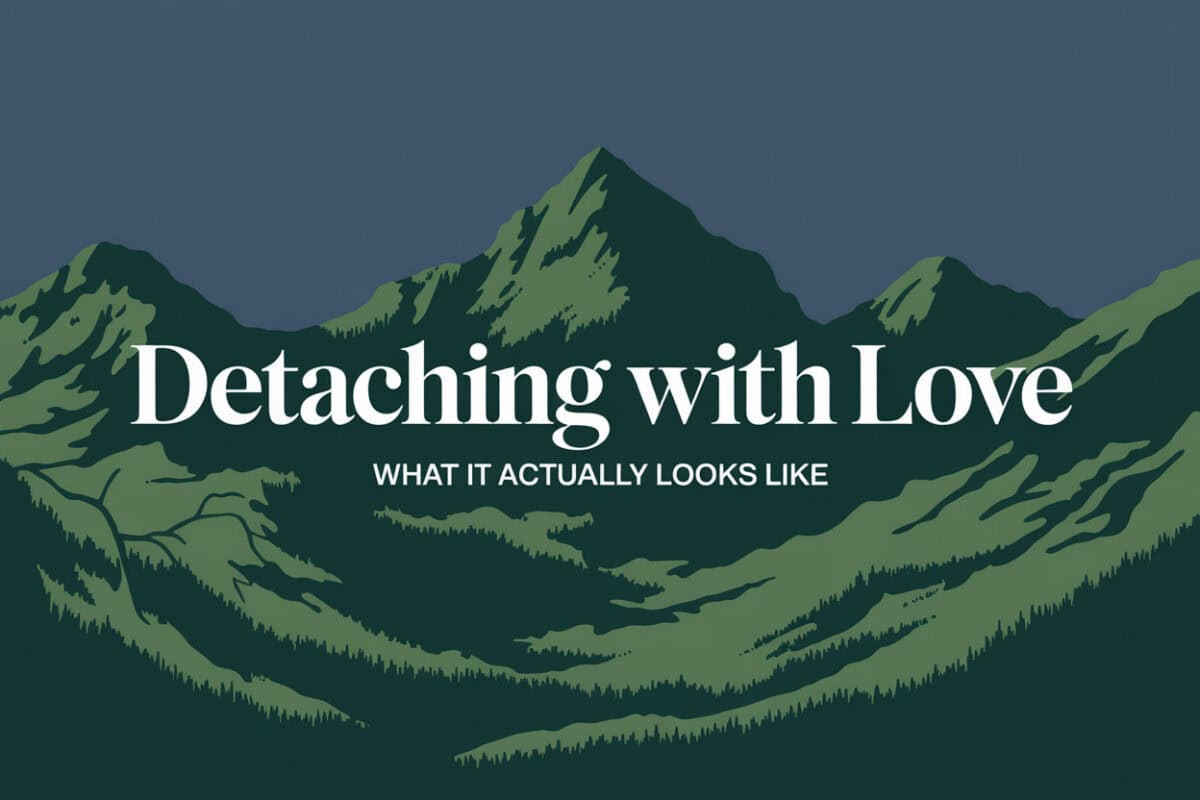 Detaching with love addiction